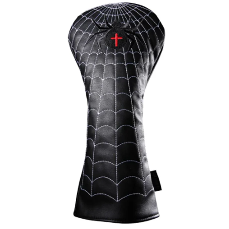 Чехол из искусственной кожи для гольфа, черного цвета