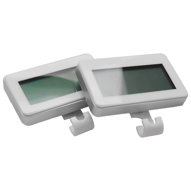 

2 упаковки термометр для холодильника, цифровой водонепроницаемый монитор температуры холодильника морозильной камеры от-30 до 60 градусов с...