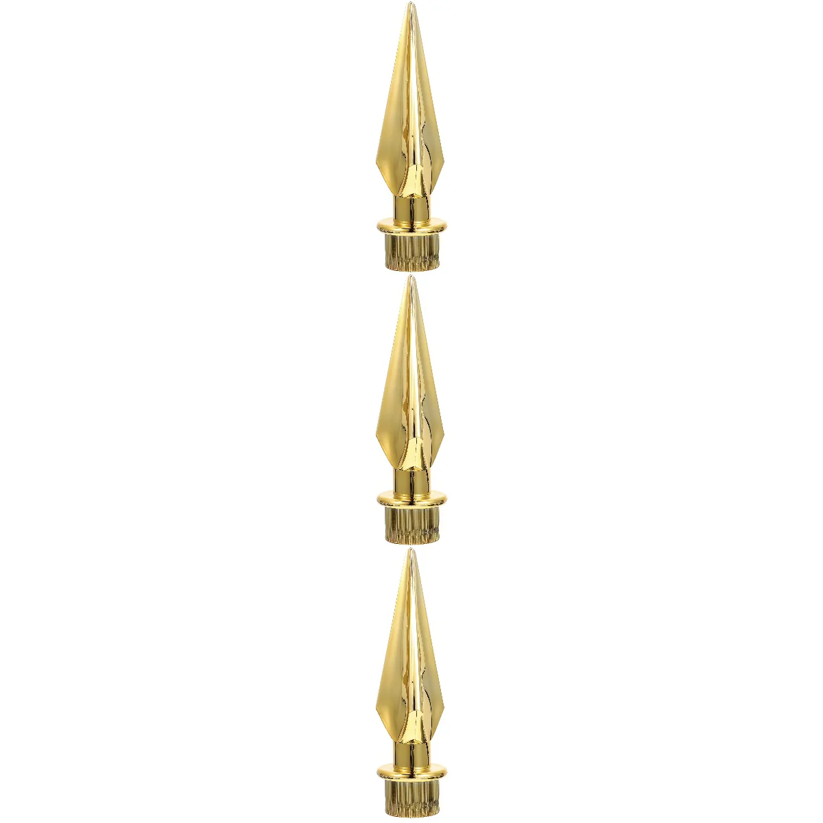 

Flag Pole Topper Flagpole Headtopornament Gold Tips Toppers Indoor Brass Outdoor Replacement Home Decor Office Finial Cap End