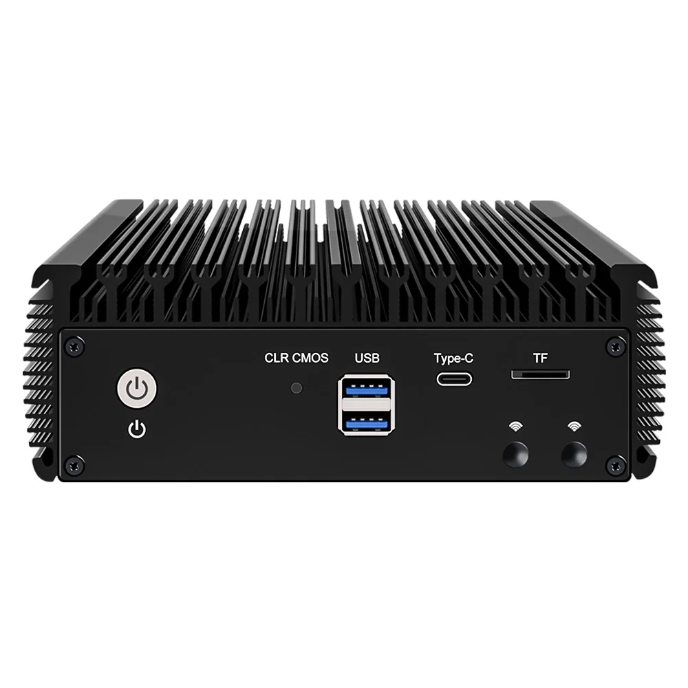 2 5G мягкий мини-роутер Celeron N5105 четырехъядерный * DDR4 NVMe SSD 4 Intel i225 Nics HDMI2.0 DP Type-C pfSense
