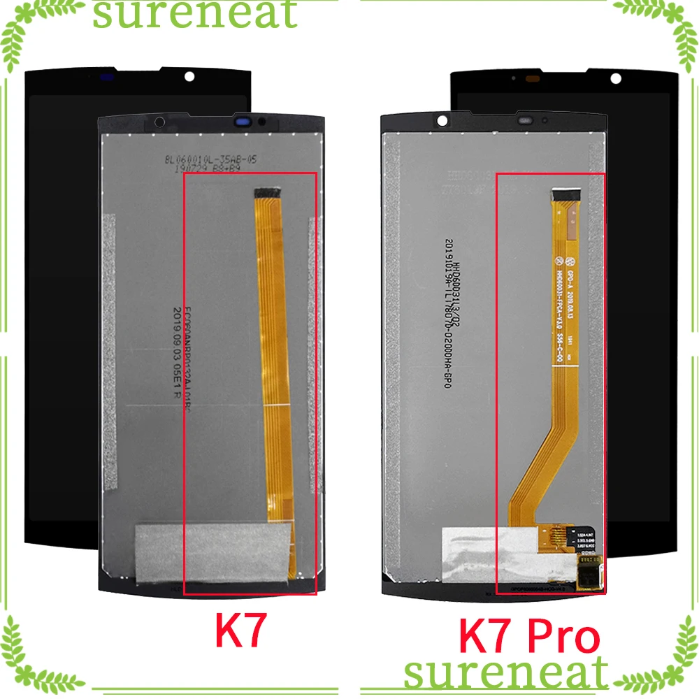 ЖК-дисплей 6 0 дюйма для Oukitel K7 + фотодетали телефона не Pro |