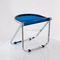 transparent folding stool chair creative acrylic dining chair ins fashion makeup stool 2022 new dropshipping %d0%b4%d0%b8%d0%b7%d0%b0%d0%b9%d0%bd%d0%b5%d1%80%d1%81%d0%ba%d0%b0%d1%8f %d0%bc%d0%b5%d0%b1%d0%b5%d0%bb%d1%8c