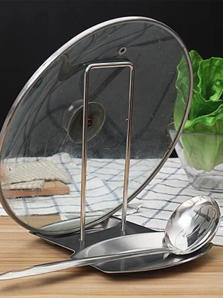 

Кухонная стойка для крышек кастрюля и ложки 1 шт.