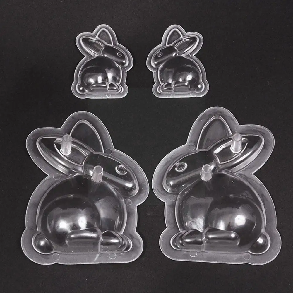 

Easter 3D Bunny Chocolate Mold Plastic Fondant Baking Mould Decoration Baking Pastry Clips With Tools Candy 4 Cake T9X6