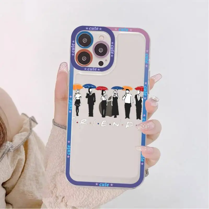 Friends tv Show Phone Case for iPhone 11 12 13 Mini Pro Max 14 Pro Max Case shell images - 6