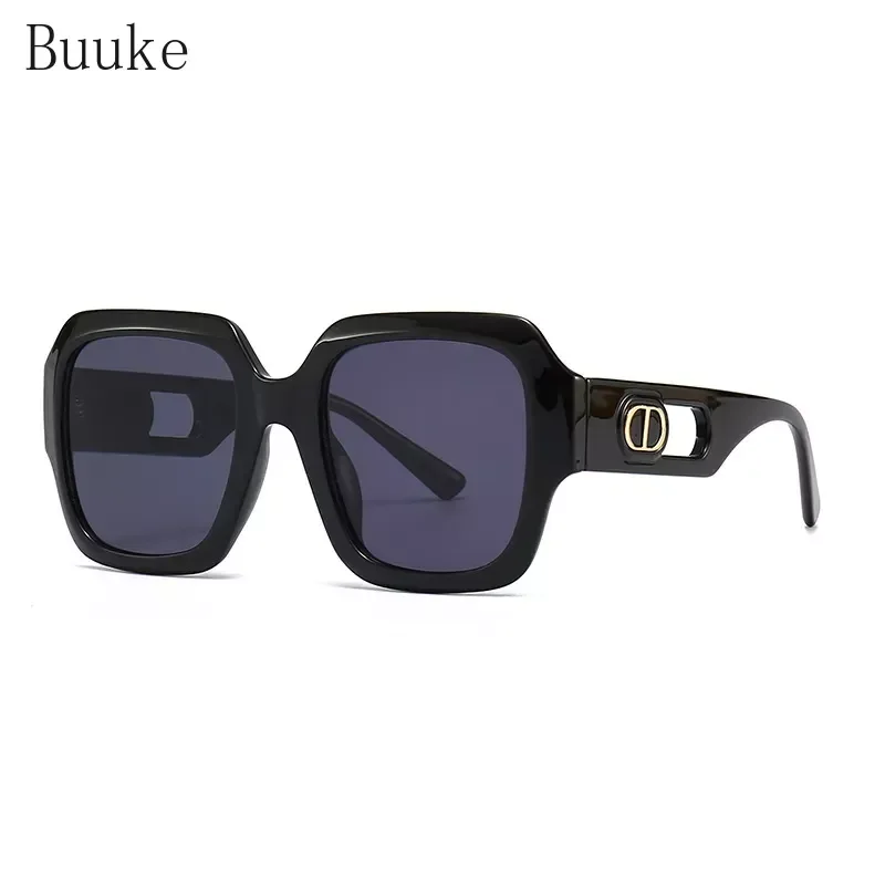 

Square Sunglasses Women Fashion 2023 New Vintage Shades Men Brand Design Luxury Big Sun Glasses UV400 Oversized Eyewear Female