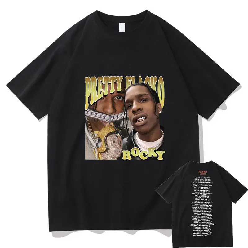 

Футболка Playboi Carti для мужчин и женщин, эстетичная двухсторонняя с графическим принтом и надписью, топ оверсайз в стиле хип-хоп, с коротким рук...