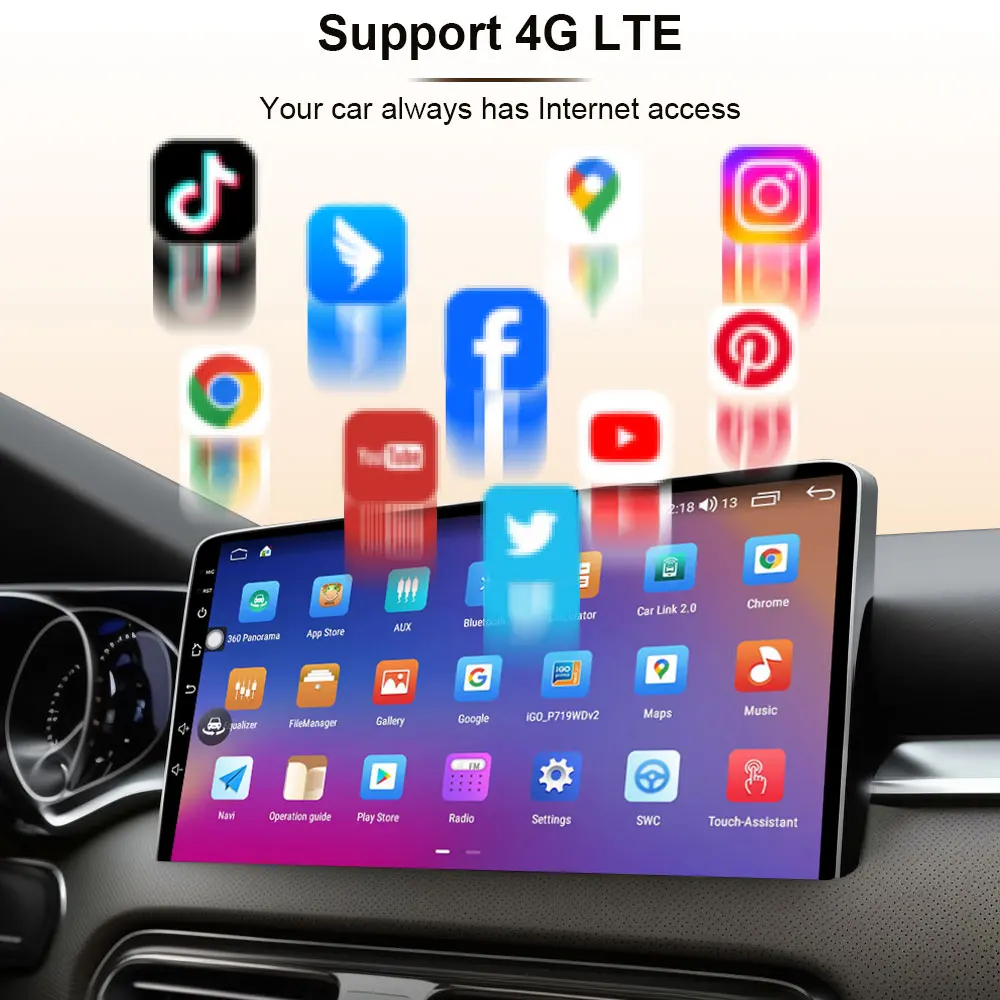 Фото Автомобиль для Kia RIO YB KX Cross 2016-2020 Android 14 Авто Радио головное устройство Мультимедийный плеер GPS-навигация Carplay BT без 2din DVD №4