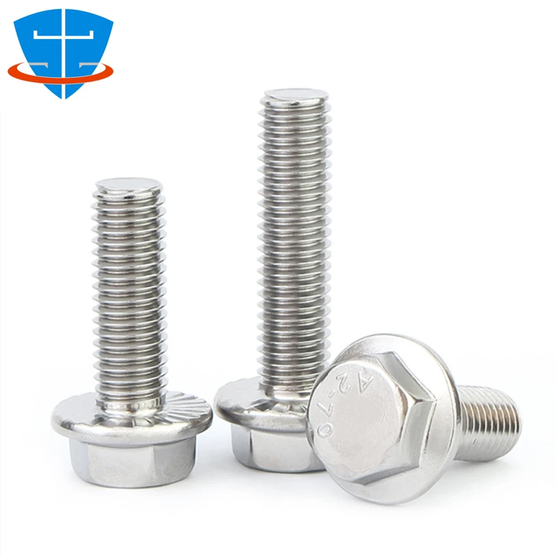 

Фланцевые болты SHOUZHENG FASTENER черные из нержавеющей стали M4 M5 M6 M8 M10 M12