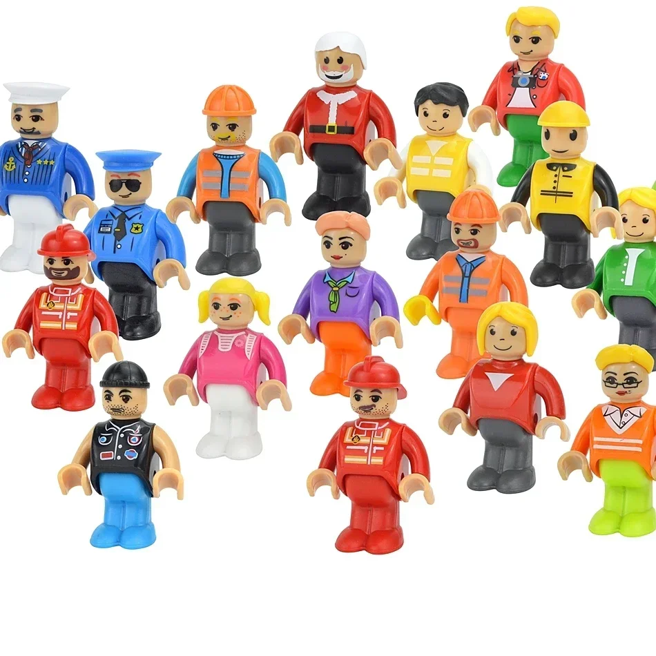 Деревянные игрушечные фигурки-железнодорожные фигурки для обучения птичкам