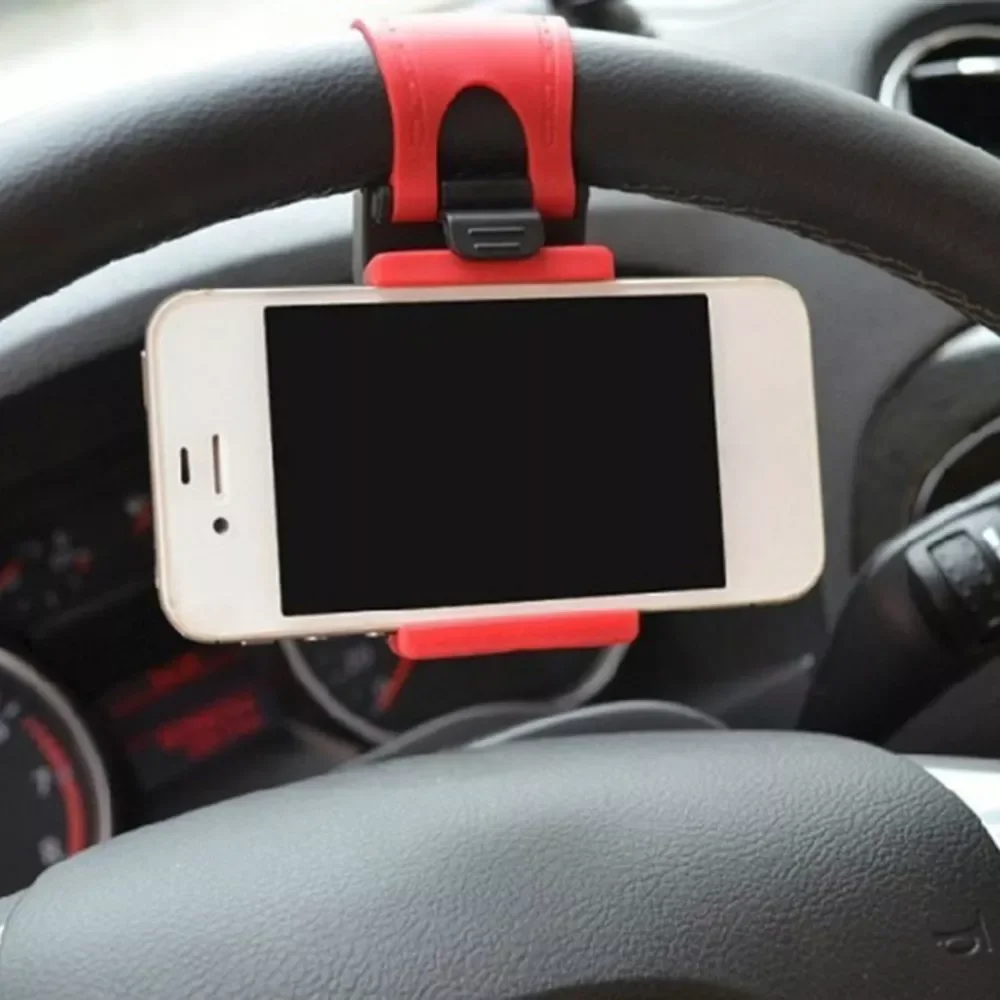 

Car Mobile Phone Holder Car Steering Wheel Mobile Phone Socket Holder Car Navigation Support Clip
