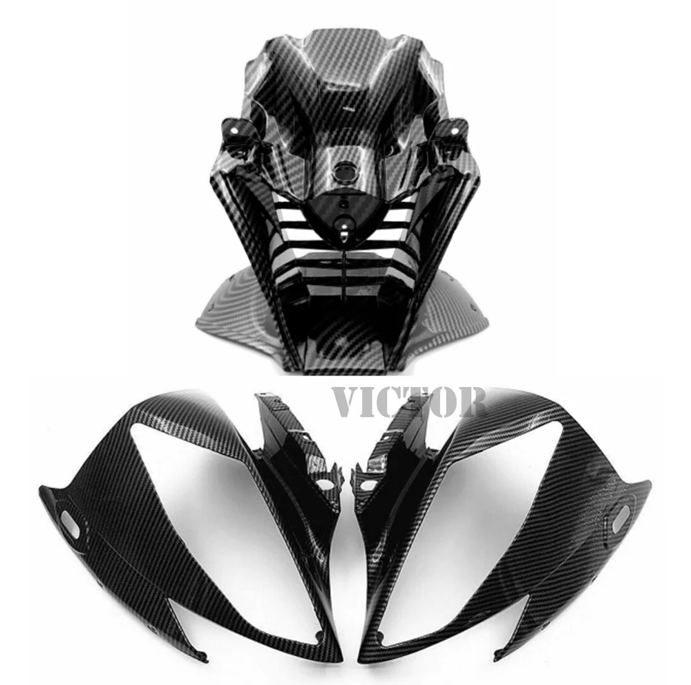 

Аксессуары для мотоциклов YAMAHA YZF R6 2006 2007, углубленный углеродное волокно, передний верхний нос, обтекатель, комплект обтекателей