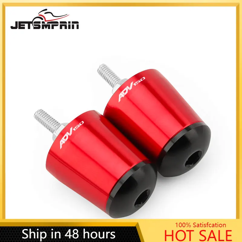 

For Honda ADV150 CNC Motorcycle Handlebars Grips Ends Plug Bar Ends Non-slip Handlebars Caps Aluminum Accessories 2021 2020