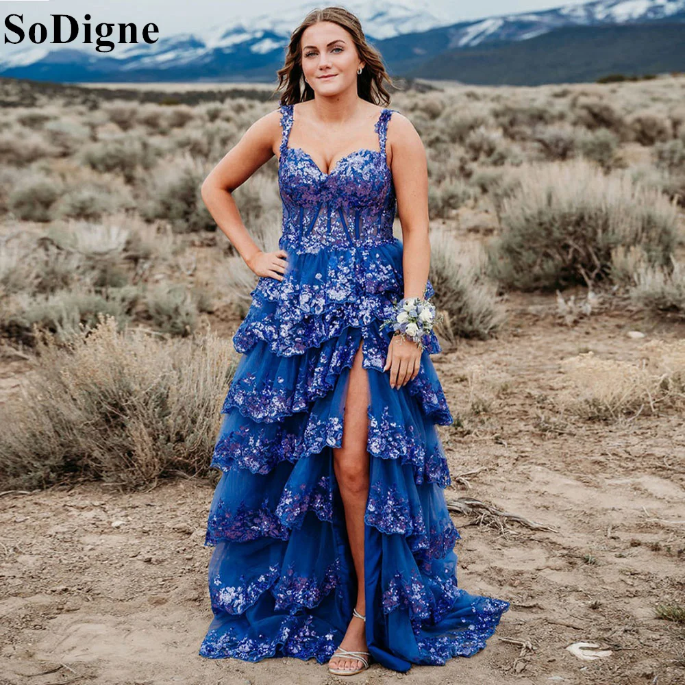 Блестящее вечернее платье soworthy ТРАПЕЦИЕВИДНОЕ для выпускного вечера на тонких