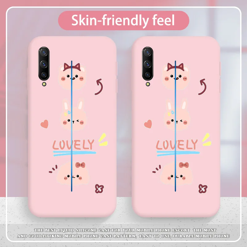 

Three RabbitsCase For Vivo Iqoo 3 5 7 8 NEO Pro Z1X Z3 Z5 NEX A S 5G Silicone Soft Shell Candy Colors For VIVO IQOO3 5 7 8 NEO
