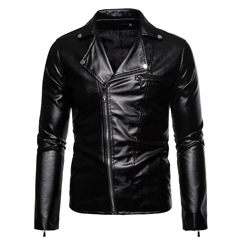 Куртка-бомбер мужская из натуральной овечьей кожи весна 2022 | Мужская одежда