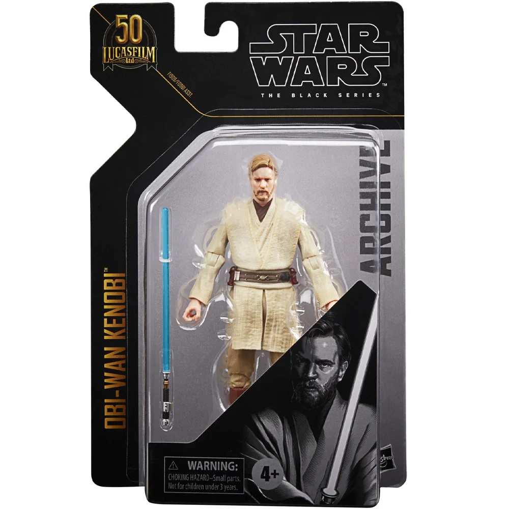 

Star Wars The Black Series Archive Collection Obi-Wan Kenobi 6-Inch-Scale Revenge of The Sith Lucasfilm 50Th Anniversary Figure