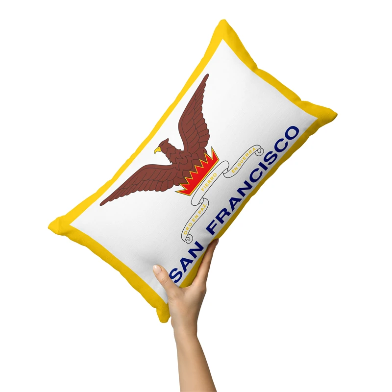 Gaslight Gatekeep GirlbossKiss Сан-Франциско Калифорния Прямоугольные наволочки Чехлы для