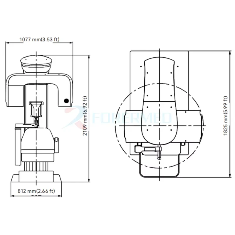Интеллектуальный 3D CBCT панорамный рентген-аппарат для стоматологии, универсальный дентальный цефалометрический рентген-аппарат (art.: 3920d9768bb88) - 3920d9768bb88