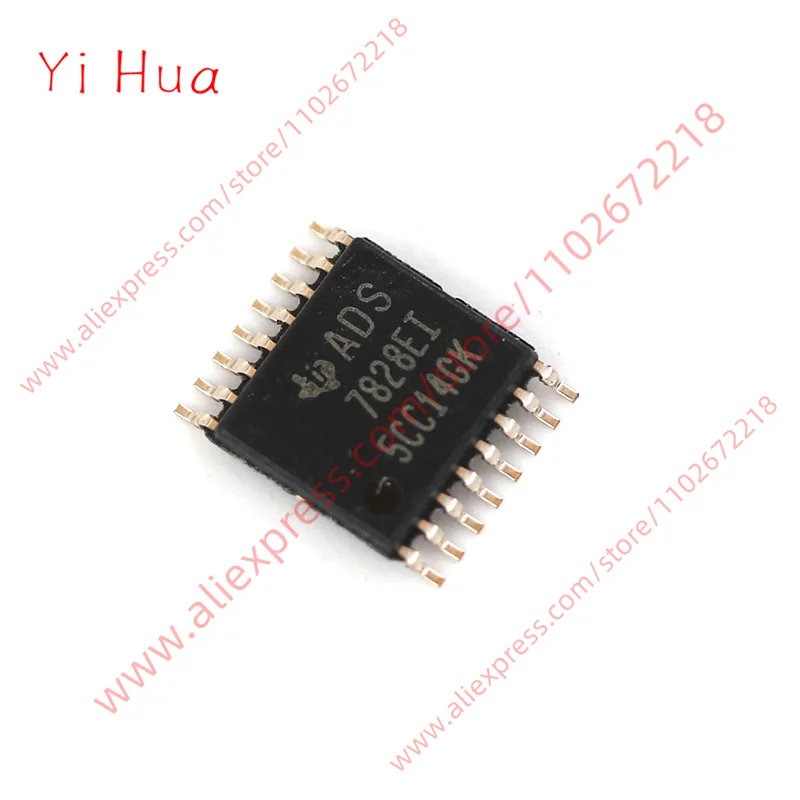 

1PCS New Original ADS7828E ADS7828EB Analog-to-Digital Converter ADS7828E/2K5 TSSOP16 ADS7828EI