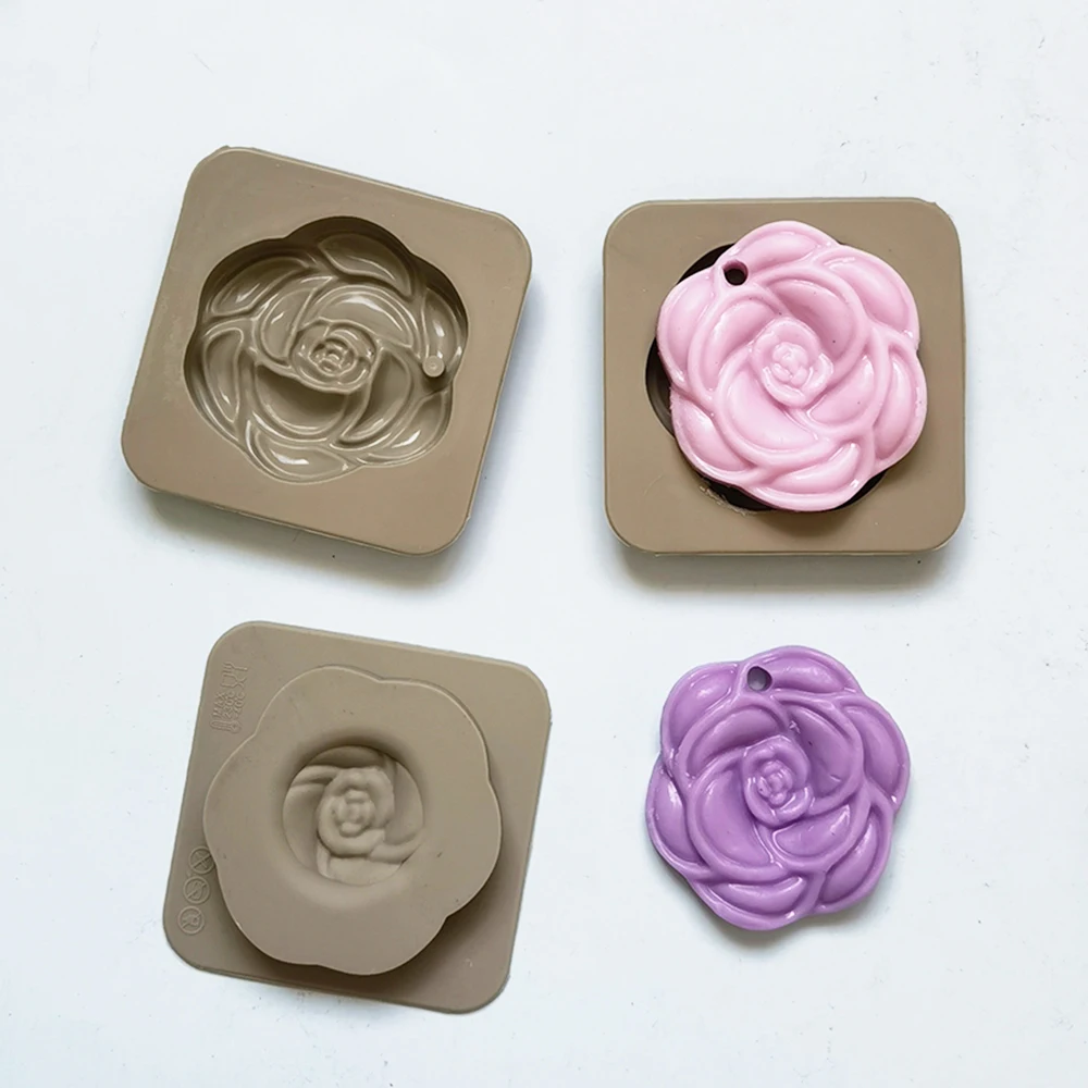 

Rose Silicone Soap Mold DIY Flowers Soap Making Handmade Cake Chocolate Candle Mold Gifts Craft Supplies Home Decor