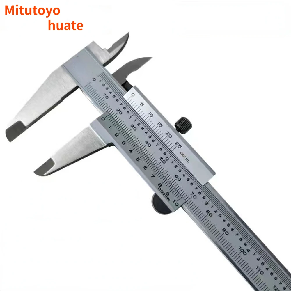 Mitutoyo huate Vernier Caliper Precision 0.02mm 6" 0-150mm Measuring Tools Industrial Accurate Readings Tools Calibre Digital