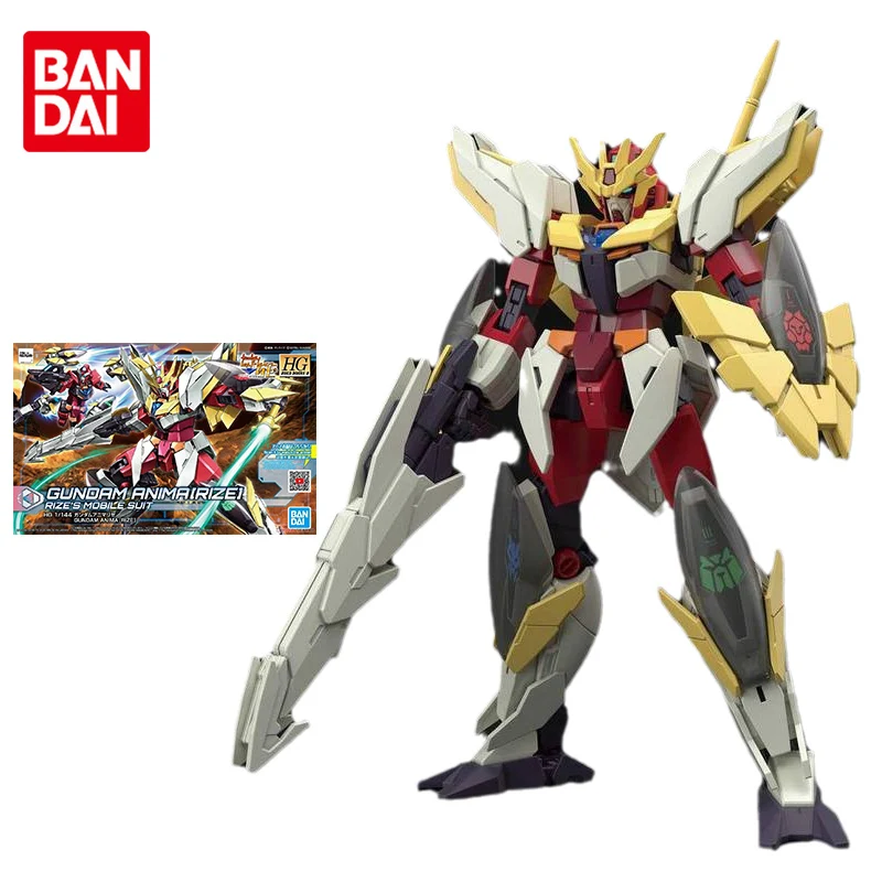 

Набор моделей Bandai Gundam HGBD 1/144, фигурка Gundam Anima Rize из аниме, фигурки из натуральных игрушек, игрушки для детей