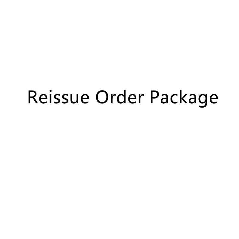 

Reissue Order Package