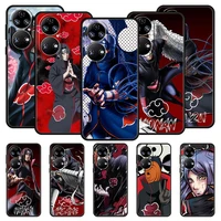 naruto akatsuki anime sasuke phone case for huawei p50 p30 pro p20 p40 lite e p smart z 2021 y6 y7 y9 2019 y6p y9s y7a cover