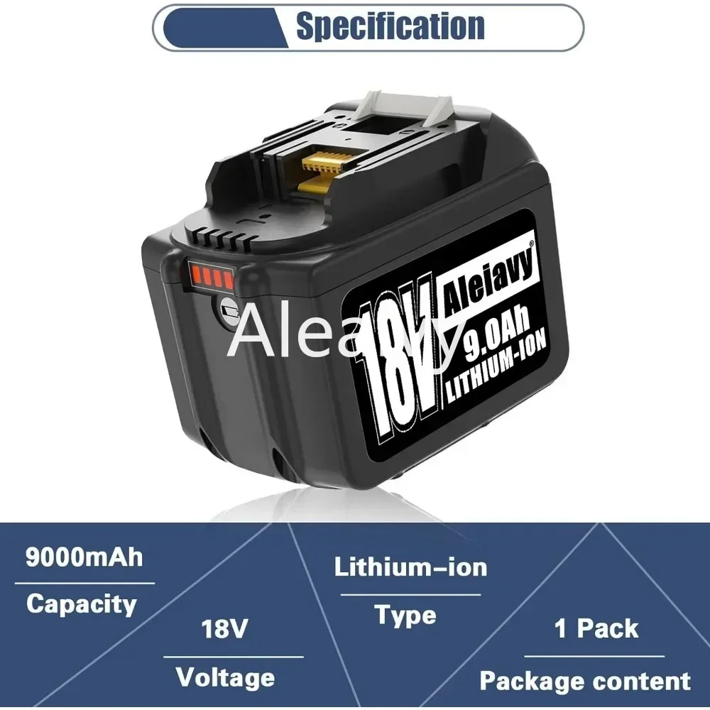 Аккумуляторная батарея для Makita BL1830B BL1850B BL1840 BL1860