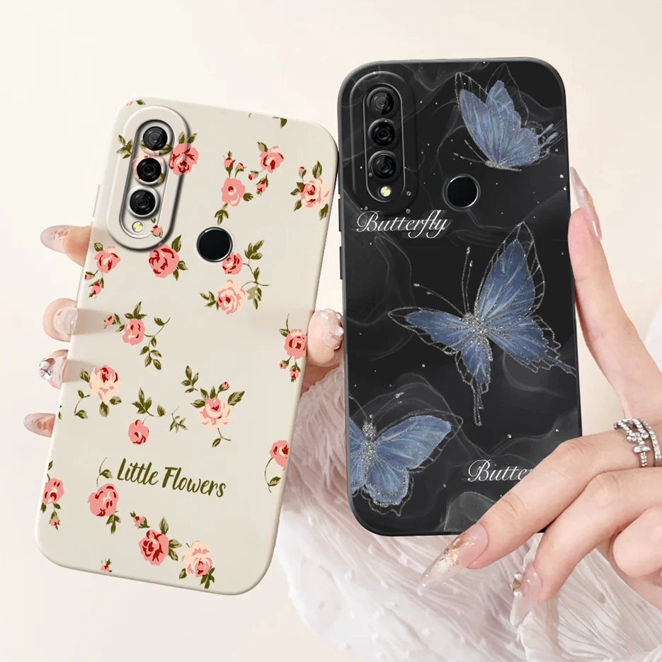 Чехол для Huawei Y6p Стильный чехол ярких цветов мягкий силиконовый телефона Y7p Y 6p