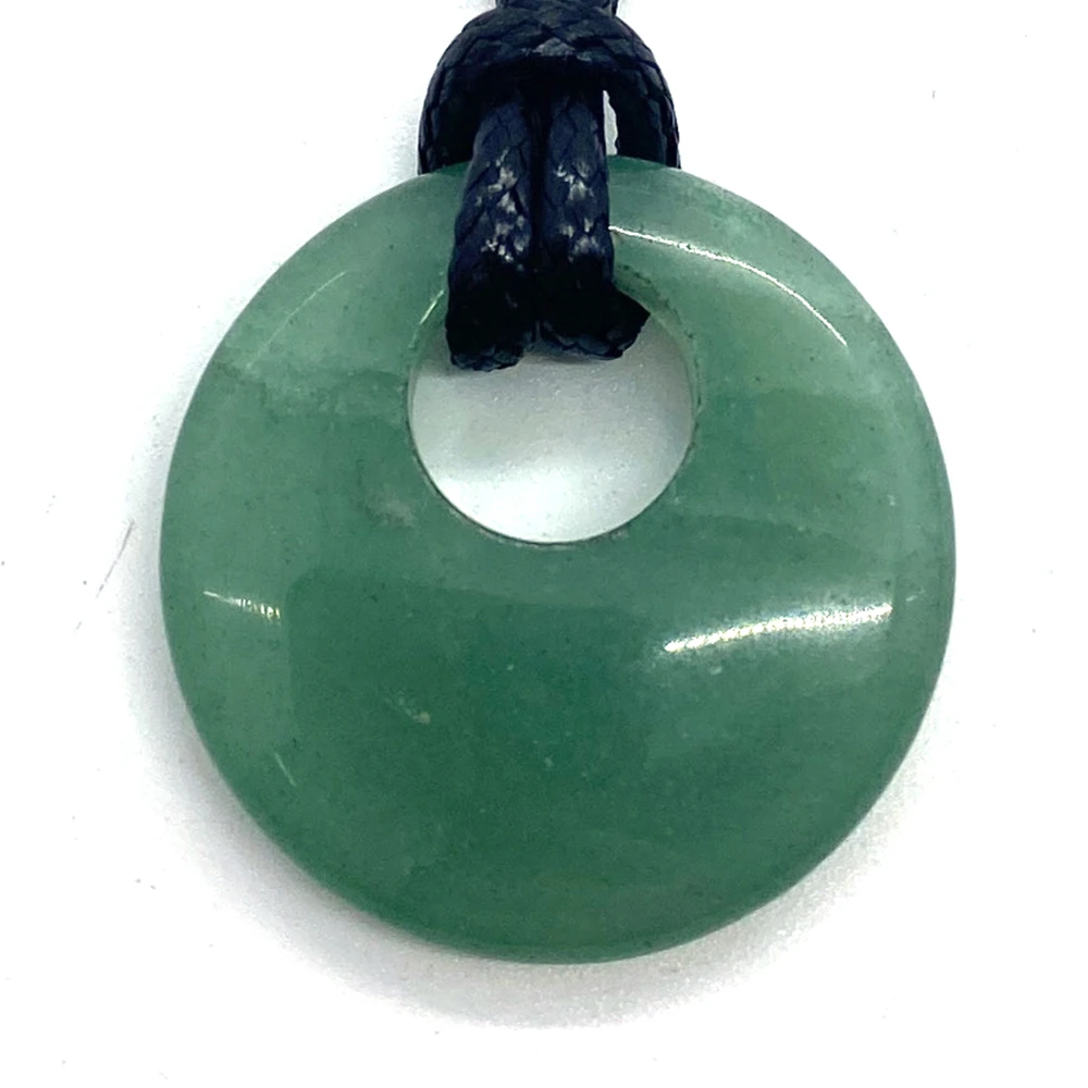 Ожерелье с подвеской из натурального камня ожерелье со старым топазом аметистом