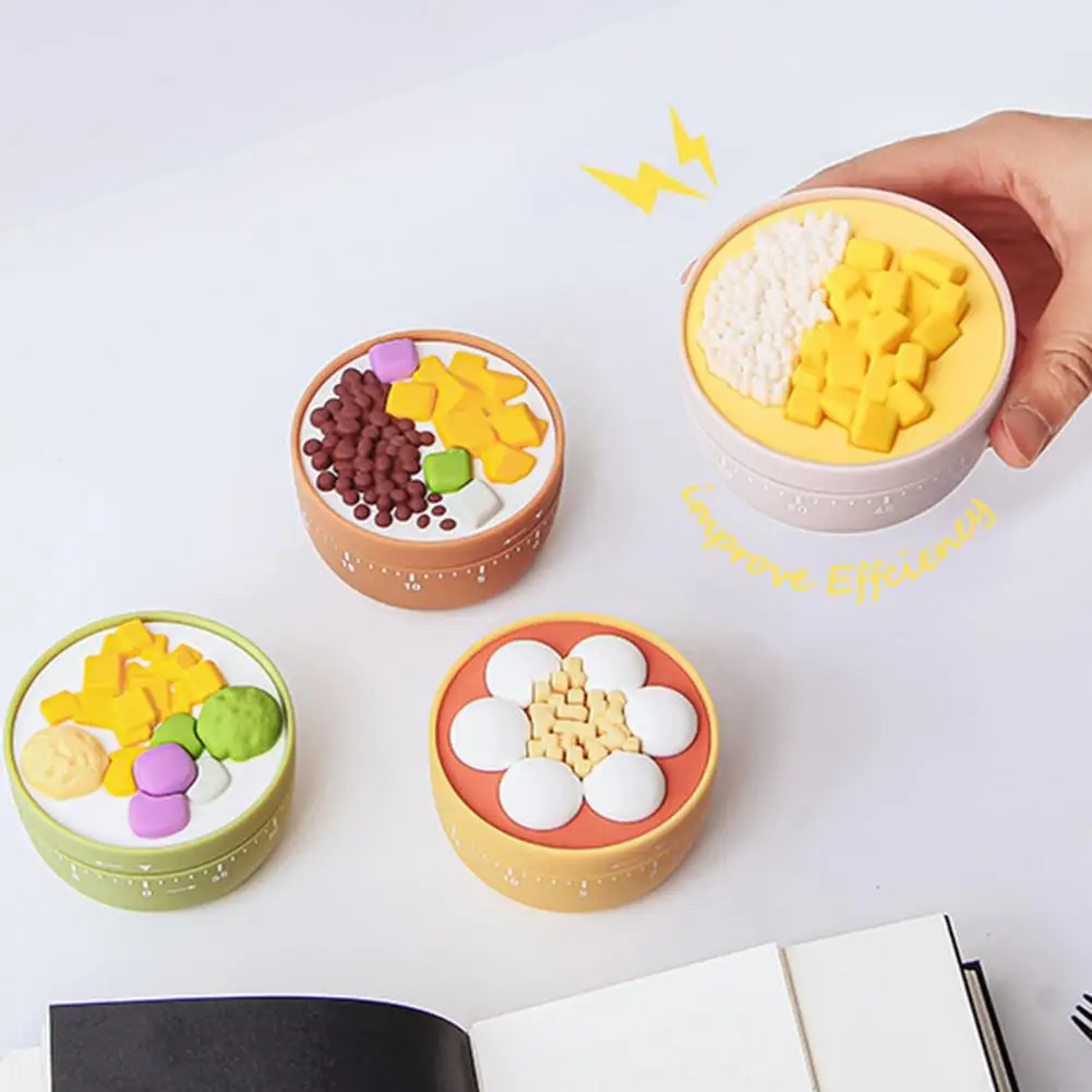 

Manual Dial Timer Reminder Mechanical 60 Minutes Cooking Baking Alarm Clock Timer Kitchen Timer temporizador тарелки для еды