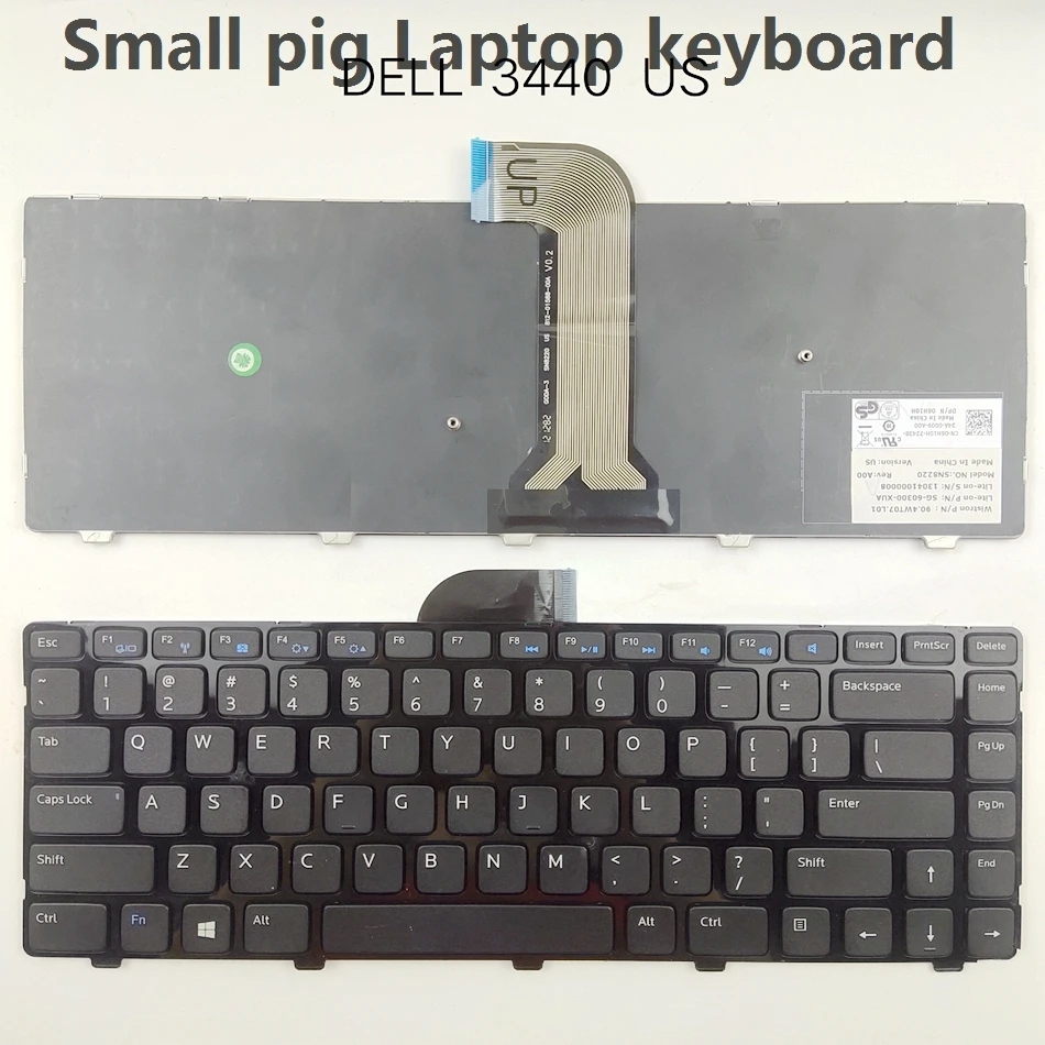 

Клавиатура для ноутбука Dell Inspiron 14R-3421 14R-5421 15Z-5523