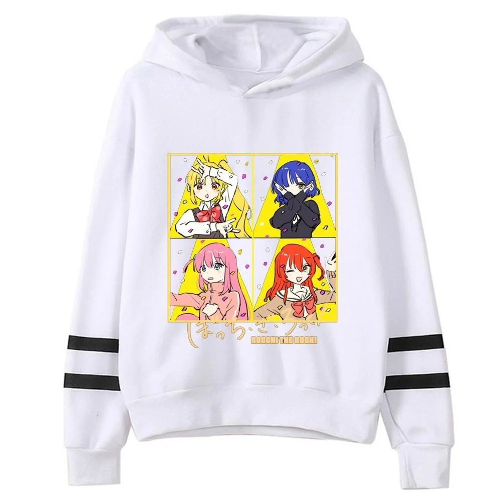 

Bocchi the Rock Manga Ryo hoodies women Winter 2023 Pullover Hooded Shirt women Fleece Hood