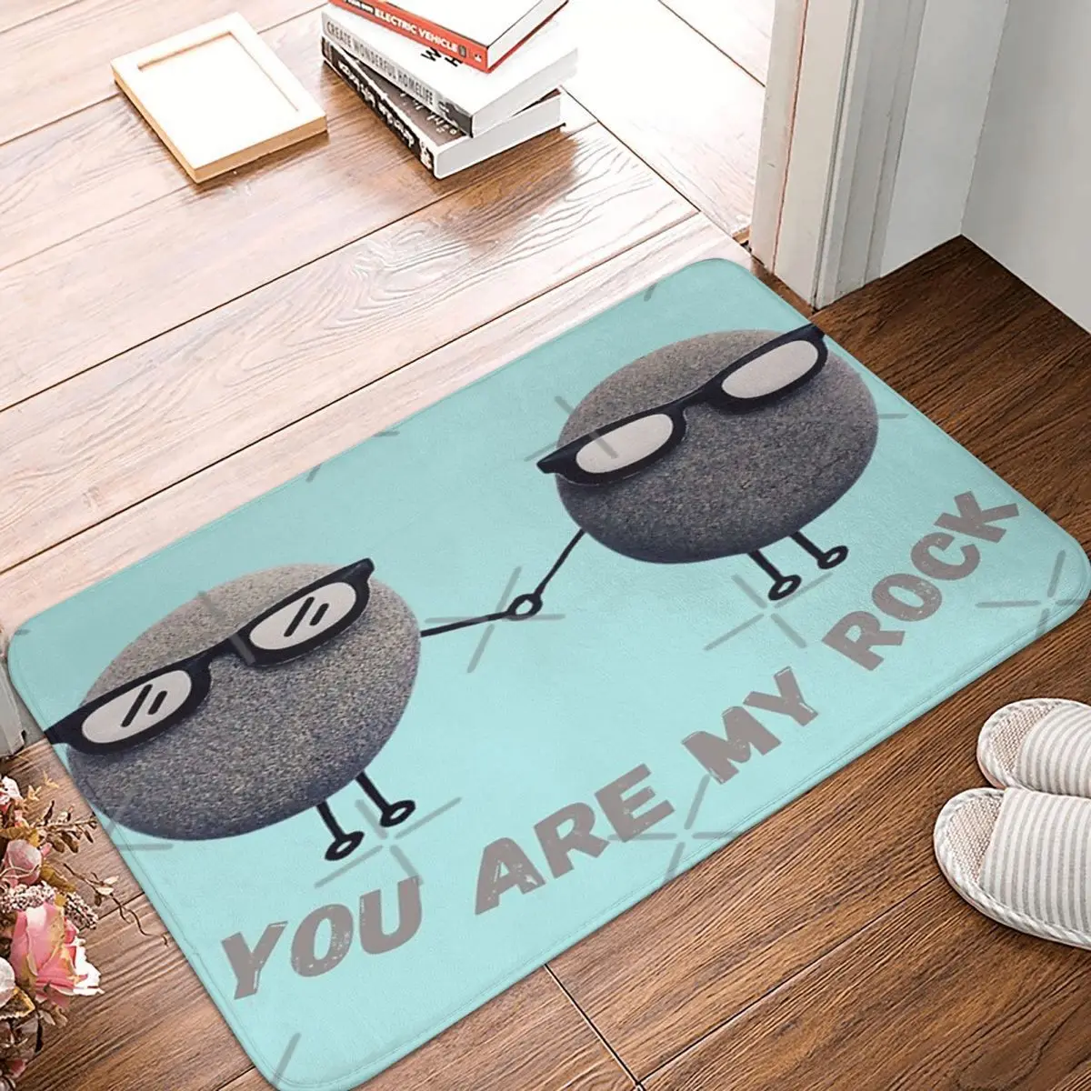 

You Are My Rock 40x60 см коврик из полиэстера напольные коврики модные практичные коврики