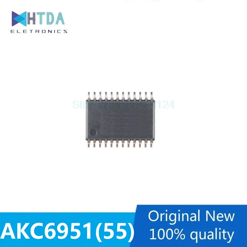 

1pcs 100% New AKC6955 AKC6951(55) AM/FM/SW/LW TSSOP24 In Stock