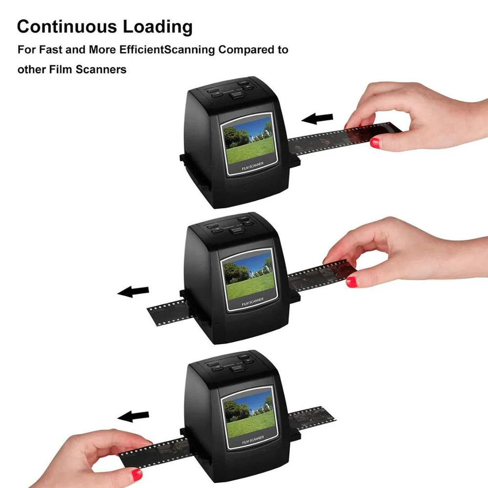Пленочный сканер с 14 МП 22 преобразует 126 135 110 Супер 8 пленок негативов слайдов все
