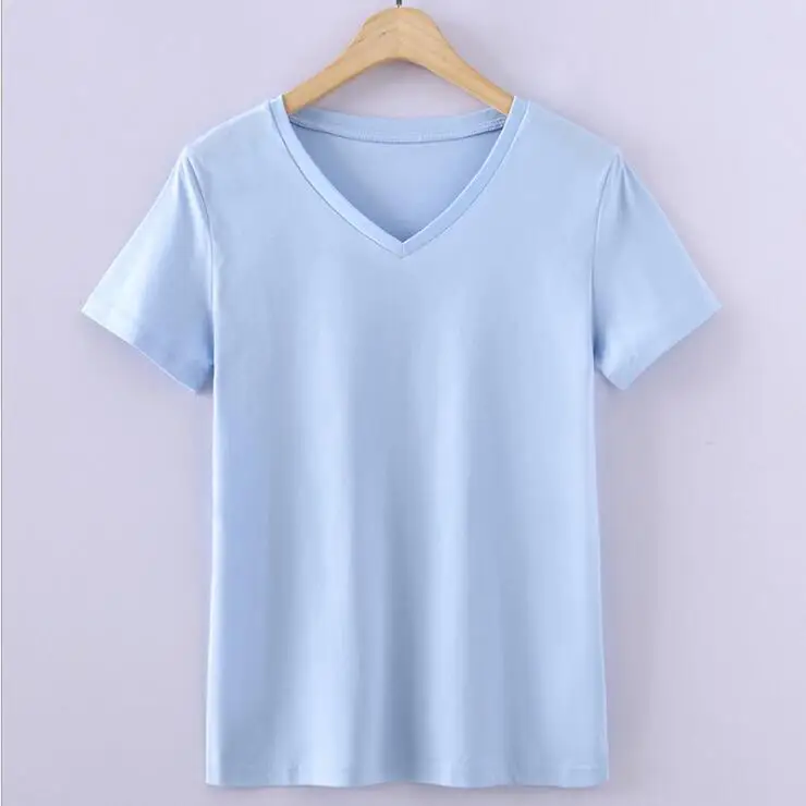 

Женская футболка из модала и хлопка ZNG, очень мягкая эластичная футболка с коротким рукавом, лето 2020