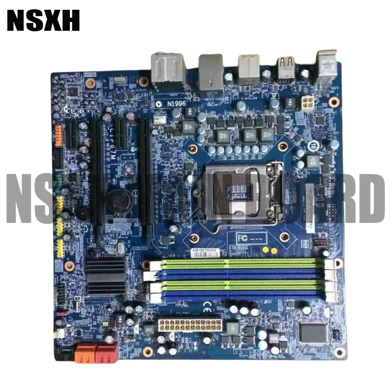 Материнская плата CIP67M для K330 Mtherboard LGA 1155 VER: 1 DDR3 100% протестированная полностью