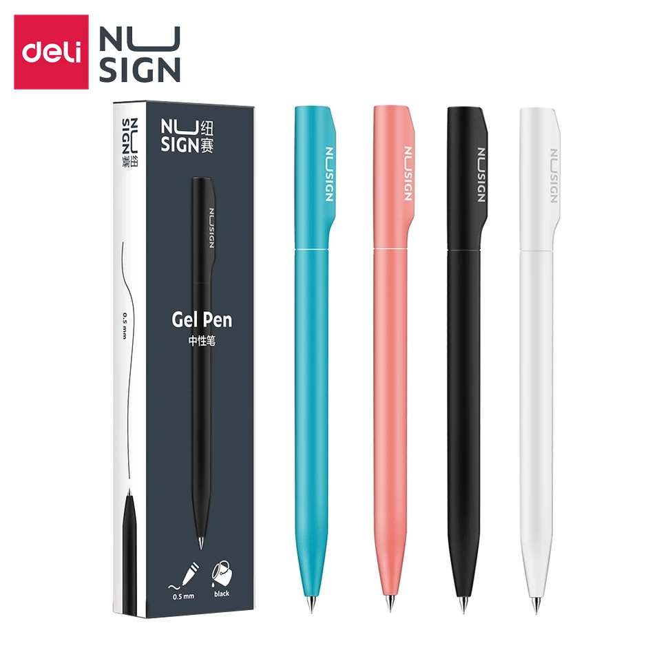 

Ручки гелевые с черными чернилами, 0,5 мм