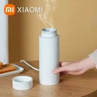 xiaomi mijia portable electric cup thermos bottle thermal cup 350 ml warmer coffee mug electric insulated bottle rapid heated
