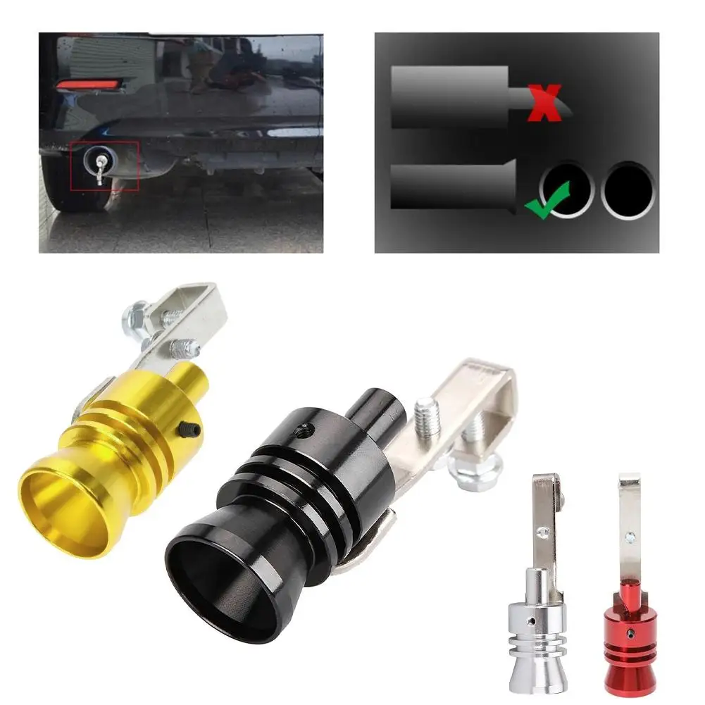 

Car Exhaust Valve Whistle Simulator Auto Fake Turbo Vehicle Blow Off Sound Exhaust Pipe Loudspeaker Car Accessories Universal