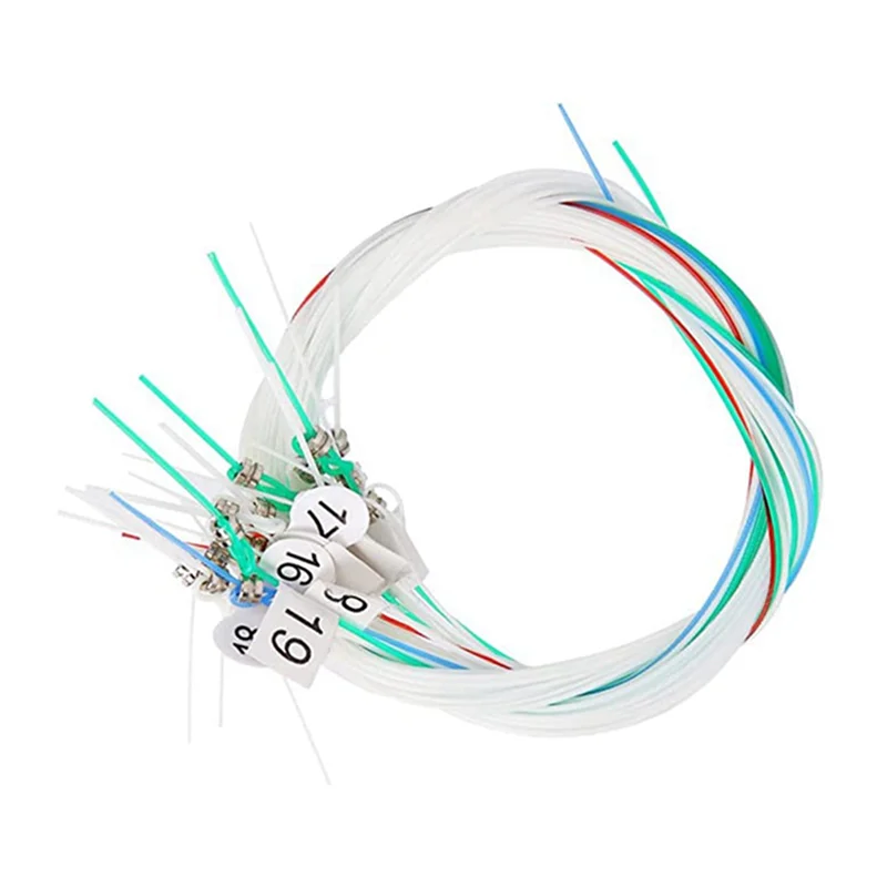 Полные струны 1 комплект 19 сменных нейлоновых струн для семиструнной арфы детали