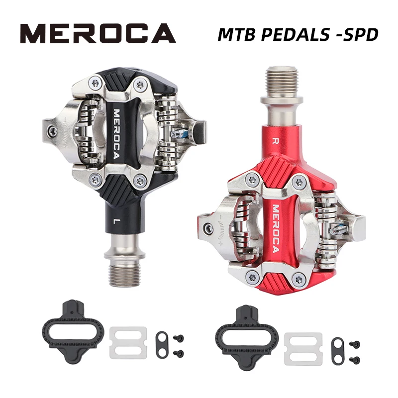 

MEROCA Klick Pedale SPD-M540 Multifunktionale Aluminium Legierung Versiegelt Lager Für Bike Racing Self-locking Pedal Für MTB