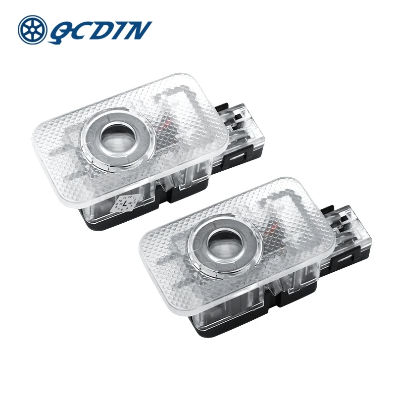 

QCDIN LED Car Welcome Light Door Logo Courtesy Projector Light for V40 V60 S60 S80 XC60 XC90