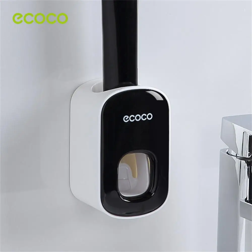 

Wall Mount Holder For Toothbrush Waterproof Household Toothpaste Squeezer Mounted Automatic Toothpaste Dispenser Wholesale Stand
