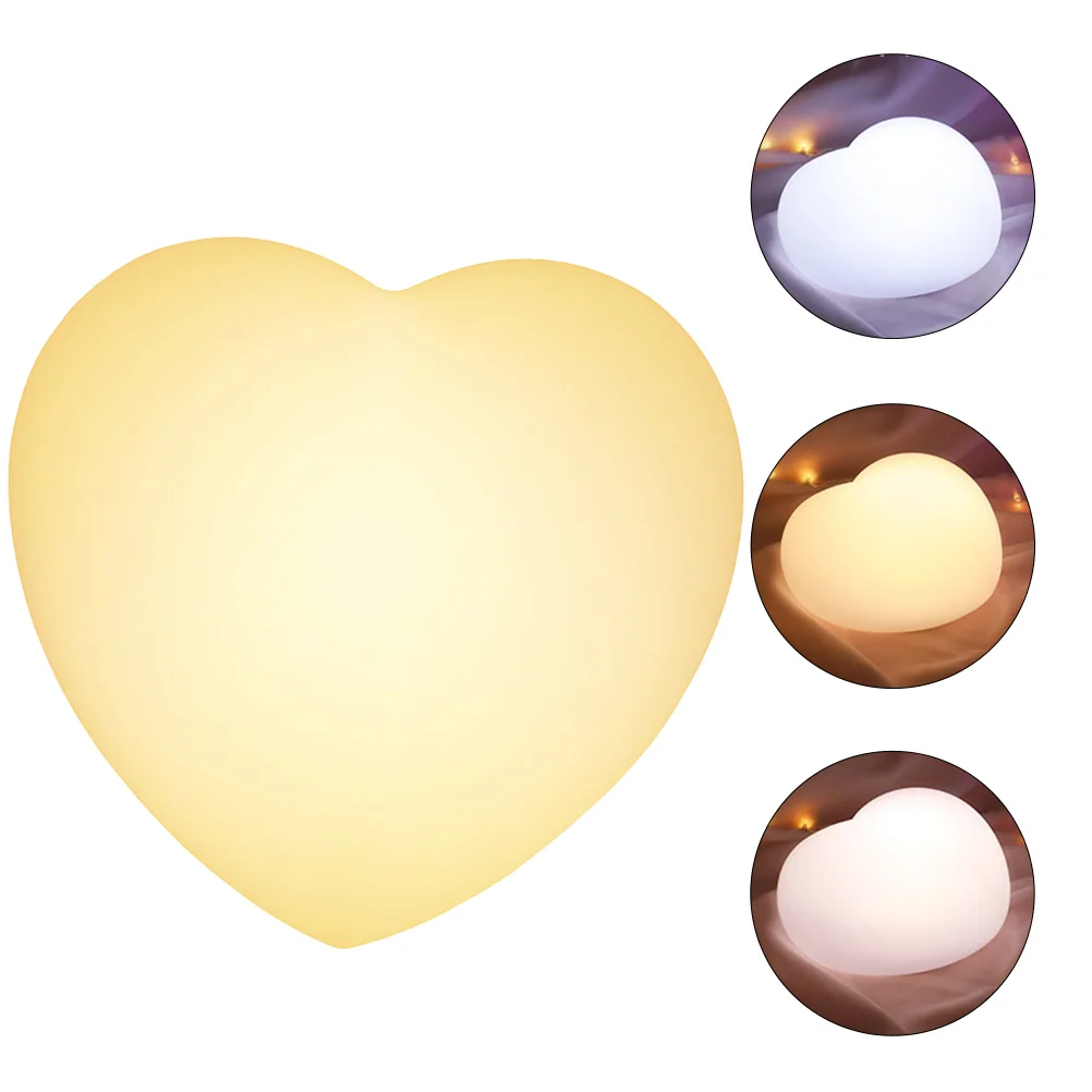 

USB Atmosphere Night Lamp Heart Shaped Lamp LED Atmosphere Night Light