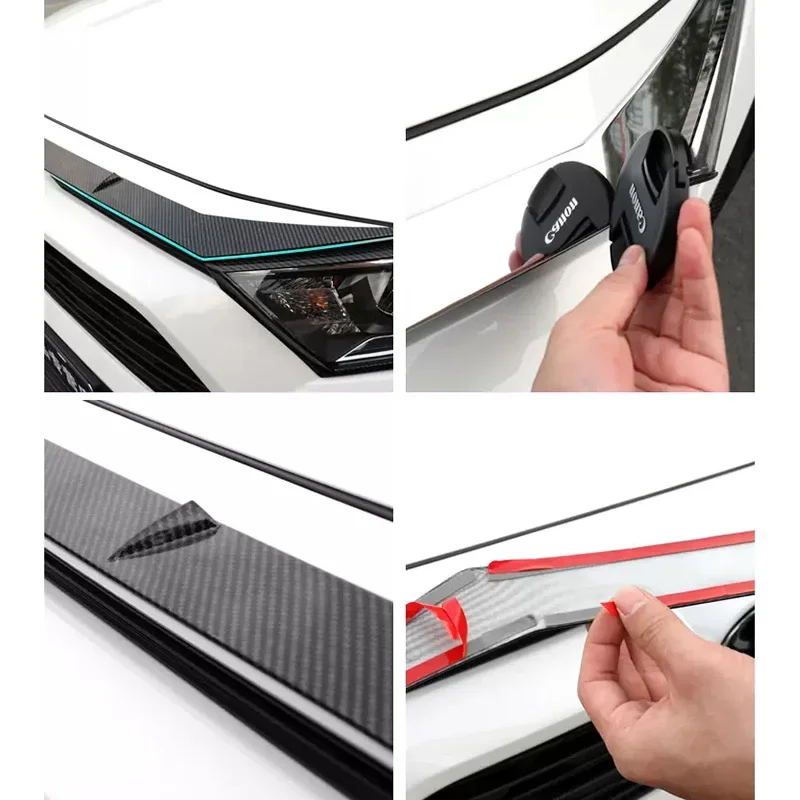 Передний капот автомобиля декоративная крышка двигателя внешние аксессуары для