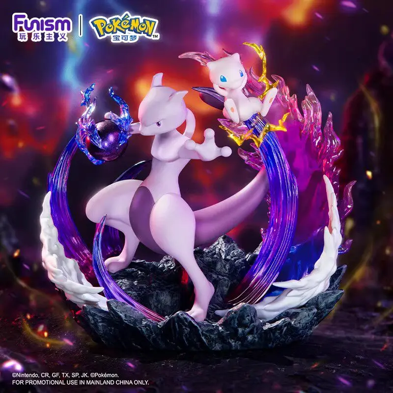 Фото Оригинальная серия фигурок Pokemon Good Partner: Генгар, Мьюту, Джигглипап — аниме-персонажи, настольное украшение, коллекционная модель, подарок на день рождения №4